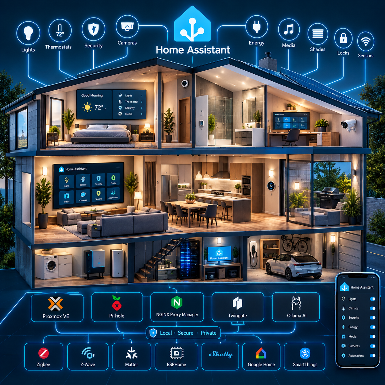 Figure 1: A Home Assistant Smart Home Integration