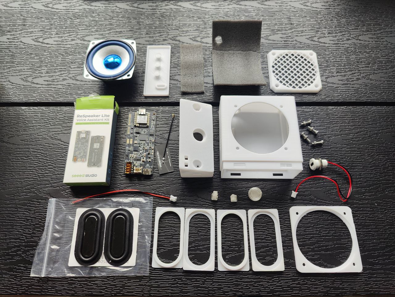 Brick Assistant components - DIY Voice Assistant project